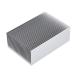  теплоотвод большой охлаждающий ласты aluminium 100 x 69 x 36mm кондиционер 27 ласты охлаждающий доска .. доска серебряный цвет 