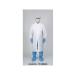 AITEX нетканый материал белый халат молния модель LL(100 листов входит ) AFWZ-LL