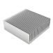 Awxlmv aluminium теплоотвод 80 x 80 x 27 mm квадратный теплоотвод радиатор схема основа доска охлаждающий вентилятор ласты 26шт.@- серебряный 