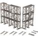pi- M office e- scaffold total height approximately 75mm 1/64-1/100 scale plastic model PP117
