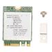 WiFi 6E беспроводной карта RTL8852CE chip установка 5374Mbps Triple частота RTL8852CE chip WiFi 6E технология 