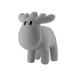 [moz/moz] мягкая игрушка [ симпатичный elk моти моти нежный пастель цвет ......... мармешлоу Северная Европа ]