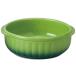  colore зеленый круг колерование (L) [ 16 x 14.6 x 5.4cm ] | тарелка для запеканок seto моно ho mpo(Setomonohonpo)