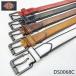 Dickies Dickies 40mm ширина PU кожаный ремень искусственная кожа кожзаменитель 2 листов кожа двойной стежок ремень ролик пряжка мужской женский DS0068C