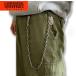 UNIVERSAL OVERALL универсальный комбинезон цепочка для бумажника Tracker Biker z American Casual Street металлический цинк сплав мужской женский UV071SB