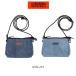 UNIVERSAL OVERALL Denim sakochi2L 2WAYsakoshu Mini сумка на плечо горизонтальный хлопок хлопок женский мужской наклонный .. универсальный комбинезон UVO-213