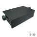 itomasa piano assistance pcs ( footrest ) S-33 black less -step screw type adjustment 
