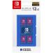 セレクト34 Yahoo!店のホリ カードケース12＋2 for Nintendo Switch ブルー