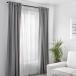 IKEA �C�P�A LILL ���� ���[�X�J�[�e�� 1�g280x250 cm �z���C�g 701.719.27 70171927 �֘A�摜1