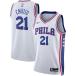 NBAjo L *en бусина 76ers форма 2022/23 swing man джерси Associe -shon Nike /Nike