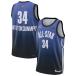 NBAya лак *atetokmbo форма NBA все Star 2023 All-Star Swingman Jersey Jordan Brand голубой 