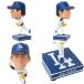 ����5000�� MLB ��J�ĕ� �R�{�R�L ���X�ؘN�� �h�W���[�X �~�j�{�u���w�b�h 3�Z�b�g Bighead Bobblehead �t�B�M���A FOCO �֘A�摜4