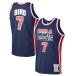  America представитель Rally * bird форма / джерси USABB 1992 Dream команда подлинный Mitchell &amp; Ness