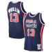  America представитель Chris * морской форма / джерси USABB 1992 Dream команда подлинный Mitchell &amp; Ness