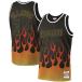 a ключ m*o радиоконтроллер . one форма NBAroketsu1993-94 HWC Flames Swingman Mitchell &nes/Mitchell &amp; Ness2203MN специальный выпуск 
