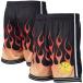  Warrior z шорты NBA 1997/98 Flames Swingman Shorts шорты ba Span Mitchell &nes/Mitchell &amp; Ness2203MN специальный выпуск 