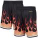 roketsu шорты NBA 1997/98 Flames Swingman Shorts шорты ba Span Mitchell &nes/Mitchell &amp; Ness2203MN специальный выпуск 