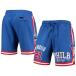 NBA 76ers шорты / шорты jo L *en бусина Team Player Shorts Pro Standard Royal 