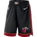 NBA Miami * нагрев шорты 2019-2020 Icon выпуск swing man шорты Nike /Nike черный 