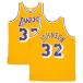 NBA Magic * Johnson Ray The Cars автограф автограф swing man джерси Mitchell &nes/Mitchell &amp; Ness Gold 