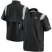 NFL жакет / внешний Raider s боковой линия Short рукав Quarter-Zip Jacket Nike /Nike черный 