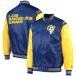 NFL Ram z жакет атлас жакет Enforcer Varsity Jacket жакет STARTER Royal Gold 2212fsg