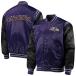 NFL Ray bnz жакет атлас жакет Enforcer Varsity Jacket жакет STARTER лиловый черный 2212fsg