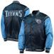 NFL Titan z жакет атлас жакет Enforcer Varsity Jacket жакет STARTER темно-синий голубой 2212fsg