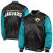 NFL Jaguar z жакет атлас жакет Enforcer Varsity Jacket жакет STARTER черный зеленовато-голубой 2212fsg