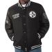 NFLs чай la-z куртка шерсть балка City жакет Linebacker Varsity Jacket G-III черный 2212fsg
