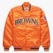 NFL Brown z куртка стартер xoma-ju балка City атлас жакет внешний STARTER orange 2212fsg