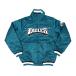 NFL Eagle s жакет Quilt Lined Front Zipper Jacket STARTER Jade 