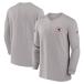 NFL chief s жакет 2023 боковой линия Performance Long Sleeve Quarter-Zip Top Nike /Nike серый 