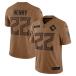 NFLtelik* Henry Titan z форма sa route Salute tu сервис 2023 Salute To Service джерси Nike /Nike Brown 
