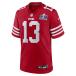 NFL �u���b�N�E�p�[�f�B 49ers ���j�t�H�[�� ��58��X�[�p�[�{�E���i�o�L�O Game Jersey �i�C�L/Nike �X�J�[���b�g �֘A�摜1