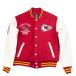 NFL chief s жакет [ на месте покупка есть ]NFL x Ultra Game Varsity Jacket Ultra Game красный 