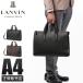  максимальный 51% 10/4 ограничение Lanvin коллекция Roo vuru портфель бизнес большая сумка портфель мужской кожа натуральная кожа сделано в Японии 2WAY LANVIN COLLECTION 288522