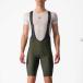CASTELLI rental teli4523020 UNLIMITED CARGO BIBSHORT( cycle брюки ):309 DEEP GREEN