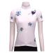 Nalini PROna Lee Nipro 022824-4020 BUTTERFLY TI( женский короткий рукав джерси ): белый 