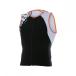 Z3R0D Zero ti-uSINGLET Armada( triathlon wear ):Black/White/Orange