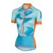 CASTELLI rental teli18037 CLIMBER'S W JERSEY( женский велосипедное джерси ):086 Sky Blue/Orange Fluo