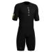 ROKArokaMen's Viper Pro Short Sleeve Swimskin:Black/Acid Lime
