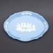  Wedgwood jasper ( бледный голубой ) серебряный tray 