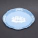  Wedgwood jasper ( pale blue ) silver tray 