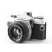 オリンパス Olympus OM-1 シルバー 35mmフィルムカメラ + OM System Zuiko Auto-S 50mm F1.8 レンズセット [美品] ストラップ付き