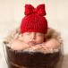  шляпа baby память фотосъемка зима лента красный костюмированная игра симпатичный красный Halloween костюм .. искусство bcos-030