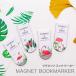  книжка маркер (габарит) с магнитом . рекламная закладка фламинго Unicorn leaf удобный товары интересный канцелярские принадлежности bm-002