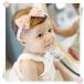  baby лента для волос свадьба Ribon pompon головная повязка гонки шифон khb-021