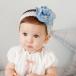  лента для волос baby Denim цветок головная повязка свадьба формальный khb-071
