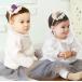  лента для волос baby цветок rose головная повязка церемония khb-082